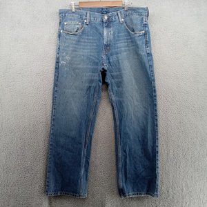 Levis Jeans‎ Mens 36x30 Blue Faded Original Classic 559 Loose Basic Classicore
